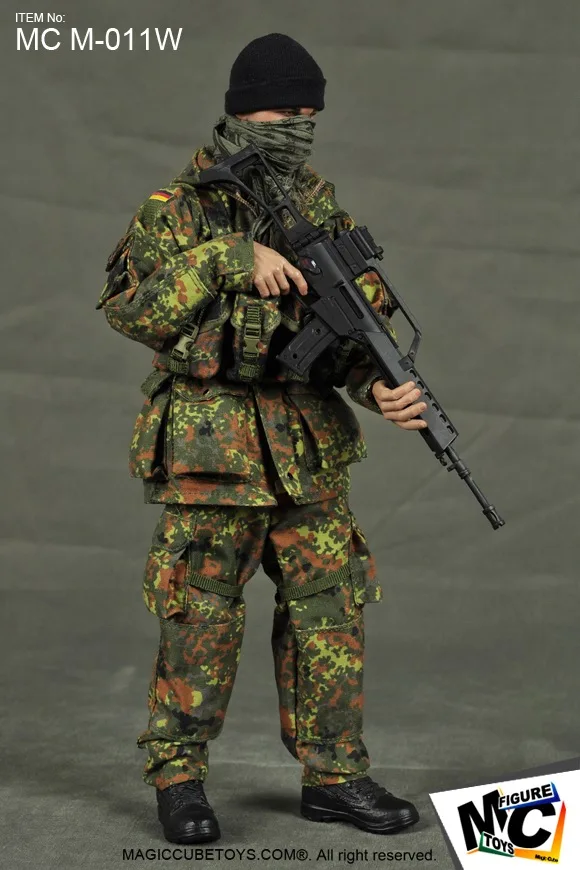 Игрушки MC MCM-011D Ksk-desot Flecktarn Набор для 12 дюймов фигурки DIY