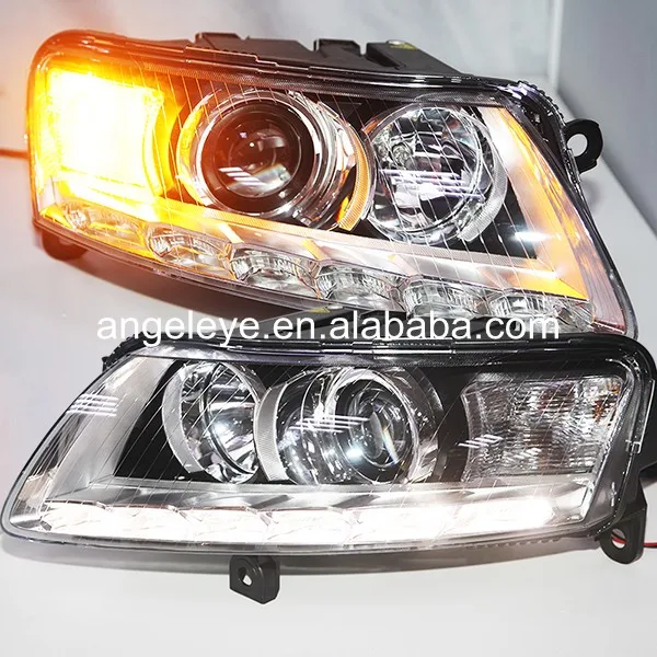 

LED Head Light For Audi A6L LED head lamp 2005-2011 year for original car with Halogen Version SN
