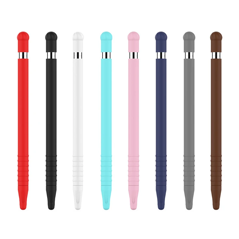 Мягкий силиконовый чехол для Apple Pencil Case для iPad Pencil cap Насадка На глушитель держатель планшет ручка-стилус чехол
