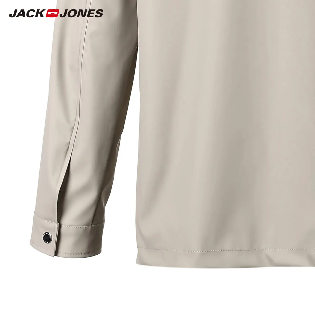 JackJones Мужская водонепроницаемая куртка с капюшоном повседневное короткое пальто