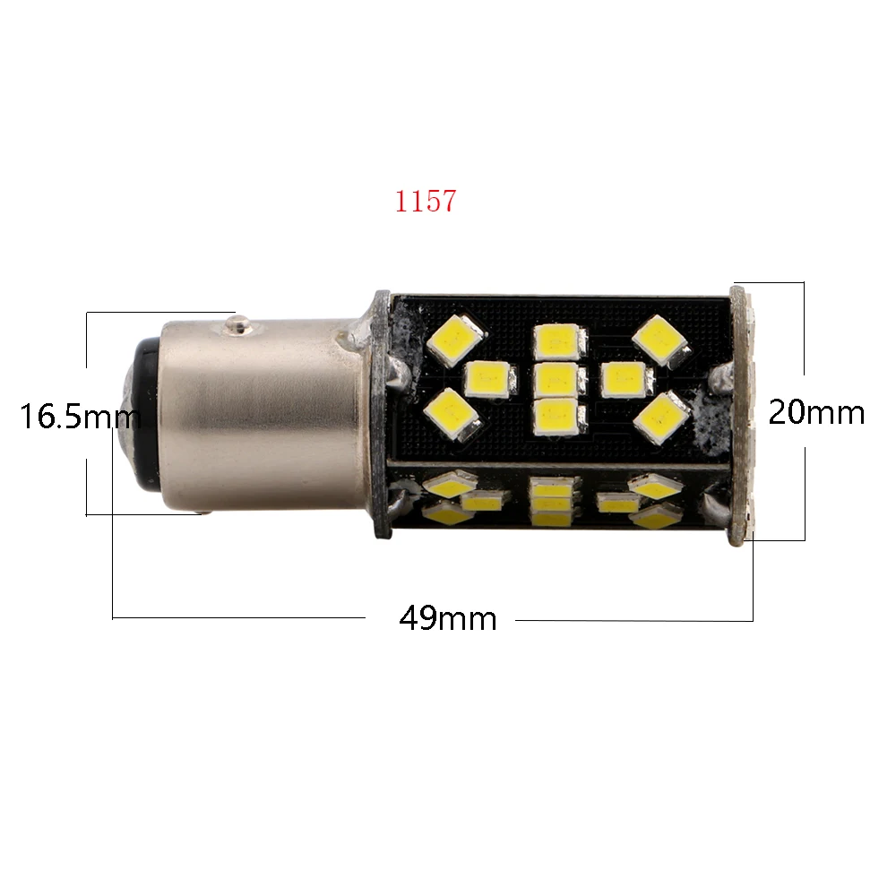 YM E-Bright 4-20-100шт 12В 2835 48 SMD светодиодный сигнал поворота автомобиля лампы стоп
