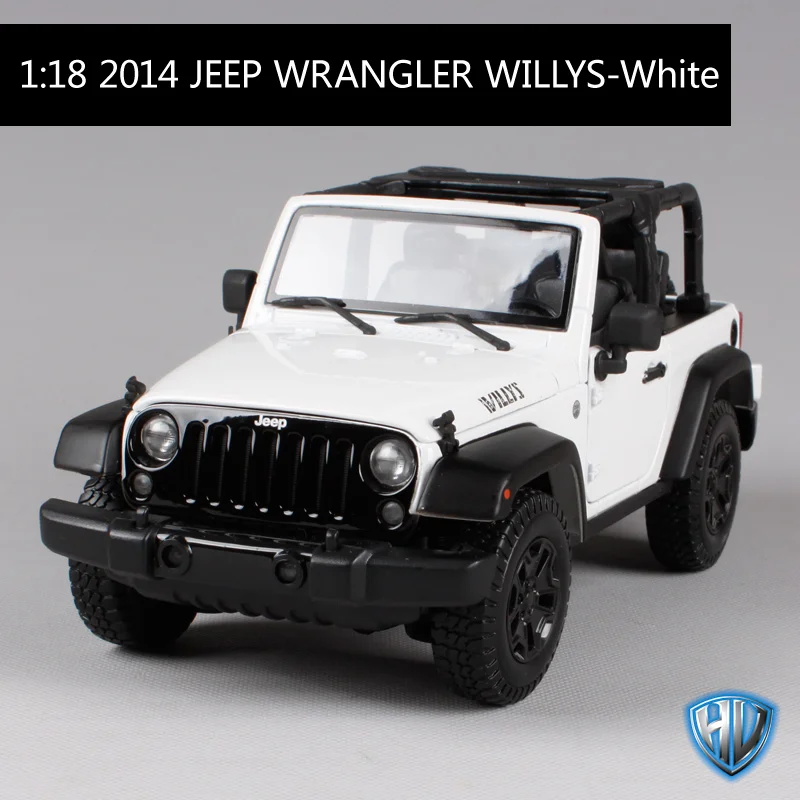 31610 Maisto 1:18 джип Вранглер WILLYS внедорожник трансформер литой модельный автомобиль игрушка в коробке 31610 - Цвет: 31610