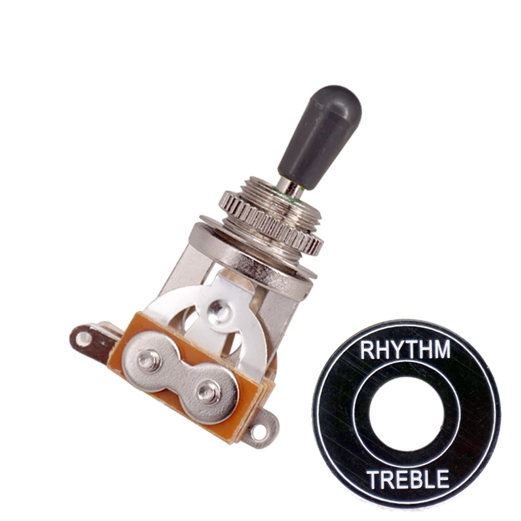 2 шт. 3 канальная Тумблер для гитары позиционный переключатель захвата с Rhythm Treble