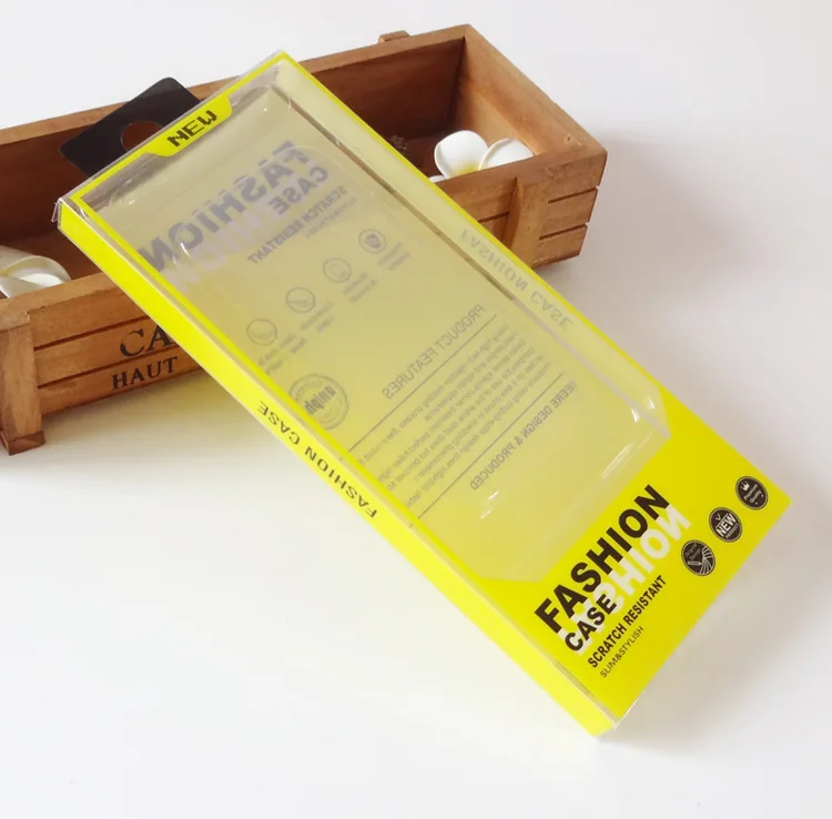 300 шт. оптовая продажа новый дизайн пластиковая коробка для упаковки из ПВХ iPhone