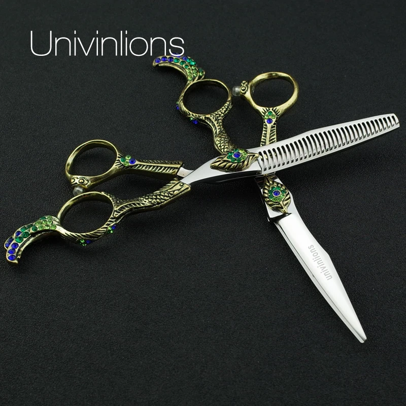 Univinlions 6 &quot2019 новые японские ножницы для волос Парикмахерские филировочные