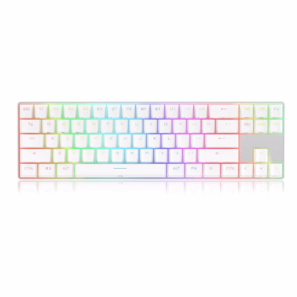 Drevo Calibur 71-ключ RGB LED Подсветкой Беспроводная Связь Bluetooth 4.0 Механическая
