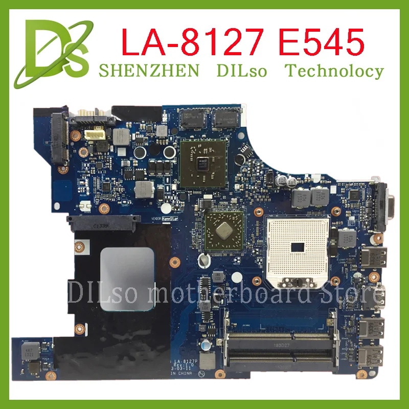

KEFU LA-8127 материнская плата для Lenovo Thinkpad E545 материнская плата для ноутбука VALEB LA-8127P DDR3 PM тестовая оригинальная материнская плата
