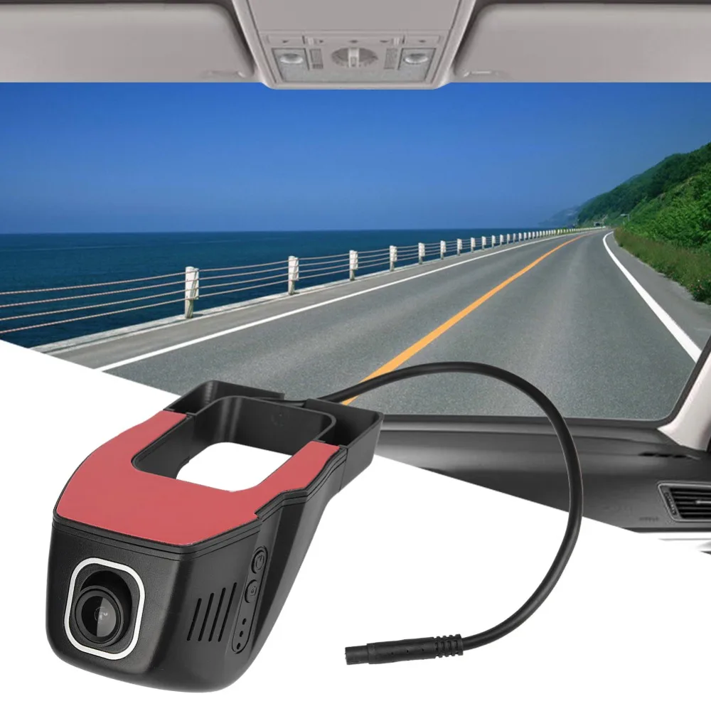 Автомобильный видеорегистратор мини Wifi Full HD 1080 P с ночной версией управление