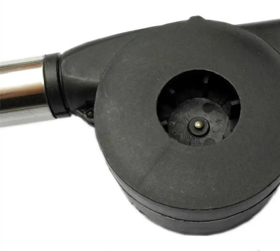 Outdoor Cooking BBQ Fan Air Blower for Barbecue Fire Bellows Hand Crank Tool Picnic Camping BBQ Barbecue Tool