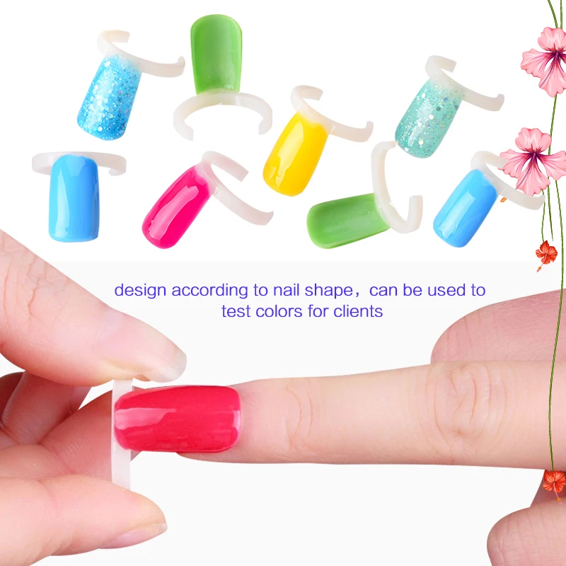 Маникюрные инструменты 50 шт. акриловый полноразмерный лак для ногтей УФ Гель