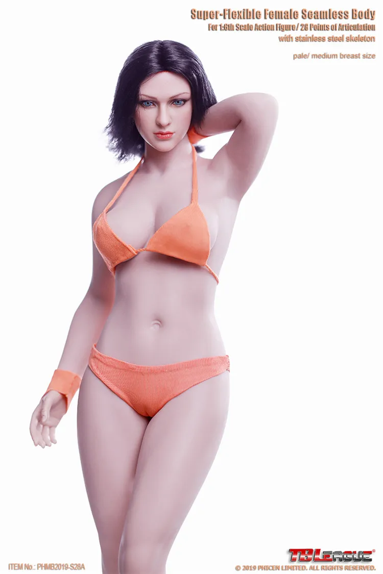 TBLeague S28A/S29B 1/6 Buxom женский супер-гибкий Бесшовный корпус для 12 дюймов Коллекционная Фигурка Косплей Кукла DIY