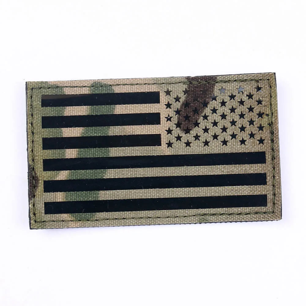 Военный Патч "команда тюленей/DEVGRU/Техасский Каратель/Флаг США" армейский военный значок нашивка нарукавник/значок/Наплечная нашивка - Цвет: MC RIGHT