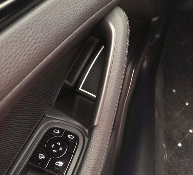 Черный ящик для хранения на дверь автомобиля Porsche Panamera 971 2017 2020 подлокотник