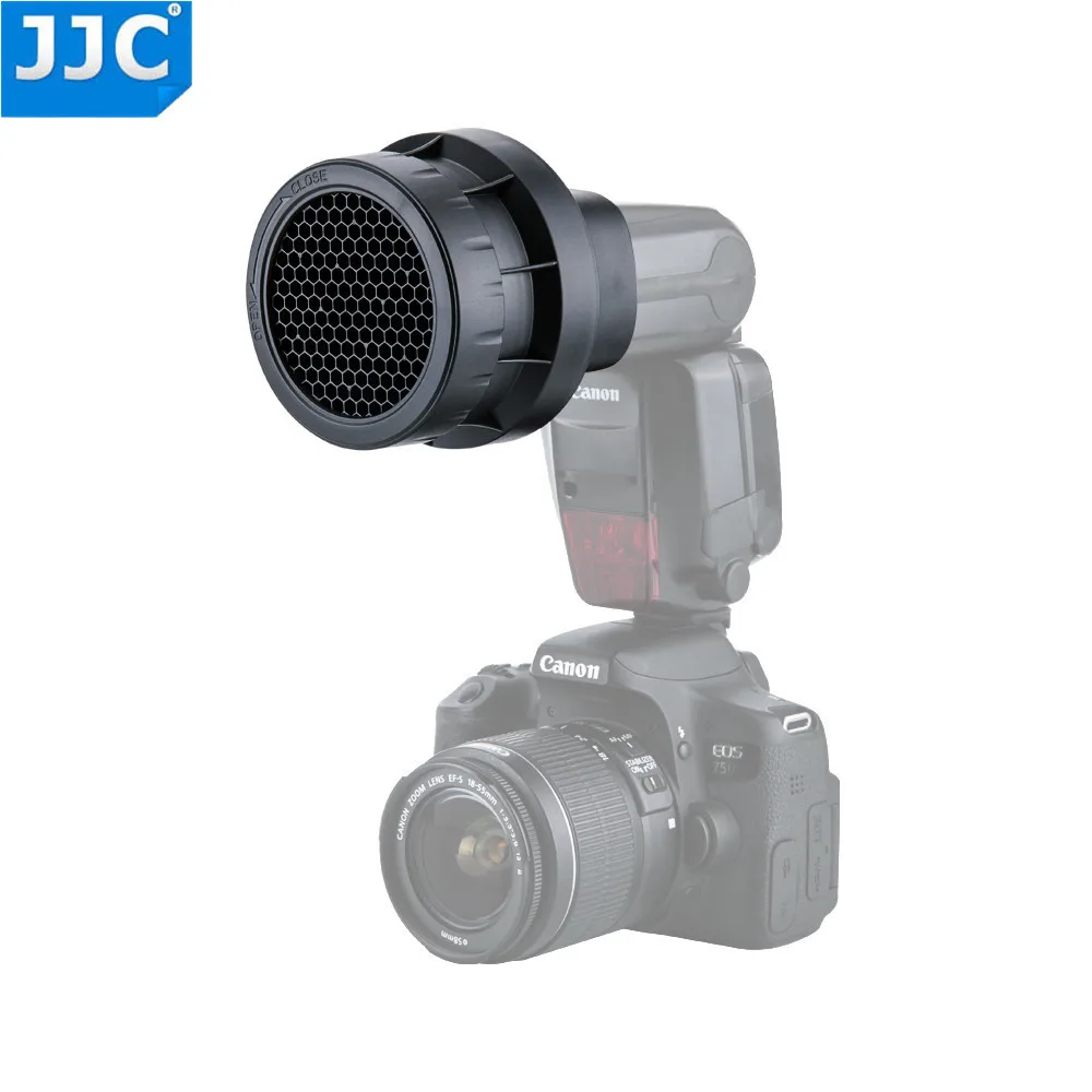 JJC Диффузор софтбокс сотовая сетка 3-в-1 студийный комплект вспышки Speedlite для