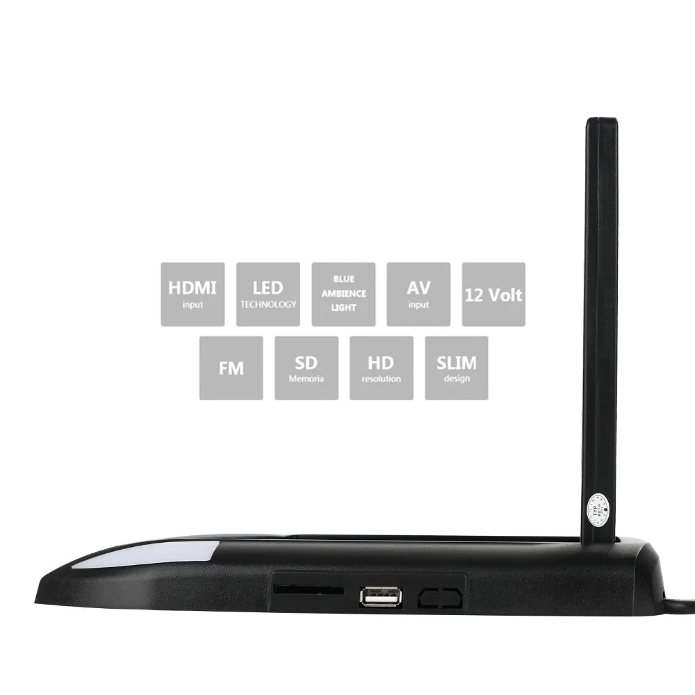 9 дюймов TFT цветной ЖК подголовник DVD мониторы 1024x600 HD вход радио AV монитор для автомобиля аудио DVD плеер