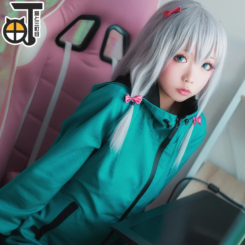 Высококачественная модная повседневная аниме куртка для косплея Izumi Sagiri Cos милый