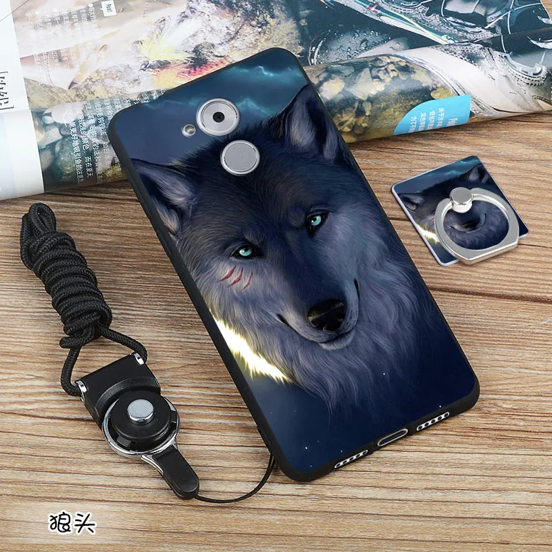 Fundas huawei honor 6C чехол 5,0 дюйма 3D мультфильм Мягкие TPU чехол для телефона для huawei honor 6C 6 C силиконовый чехол