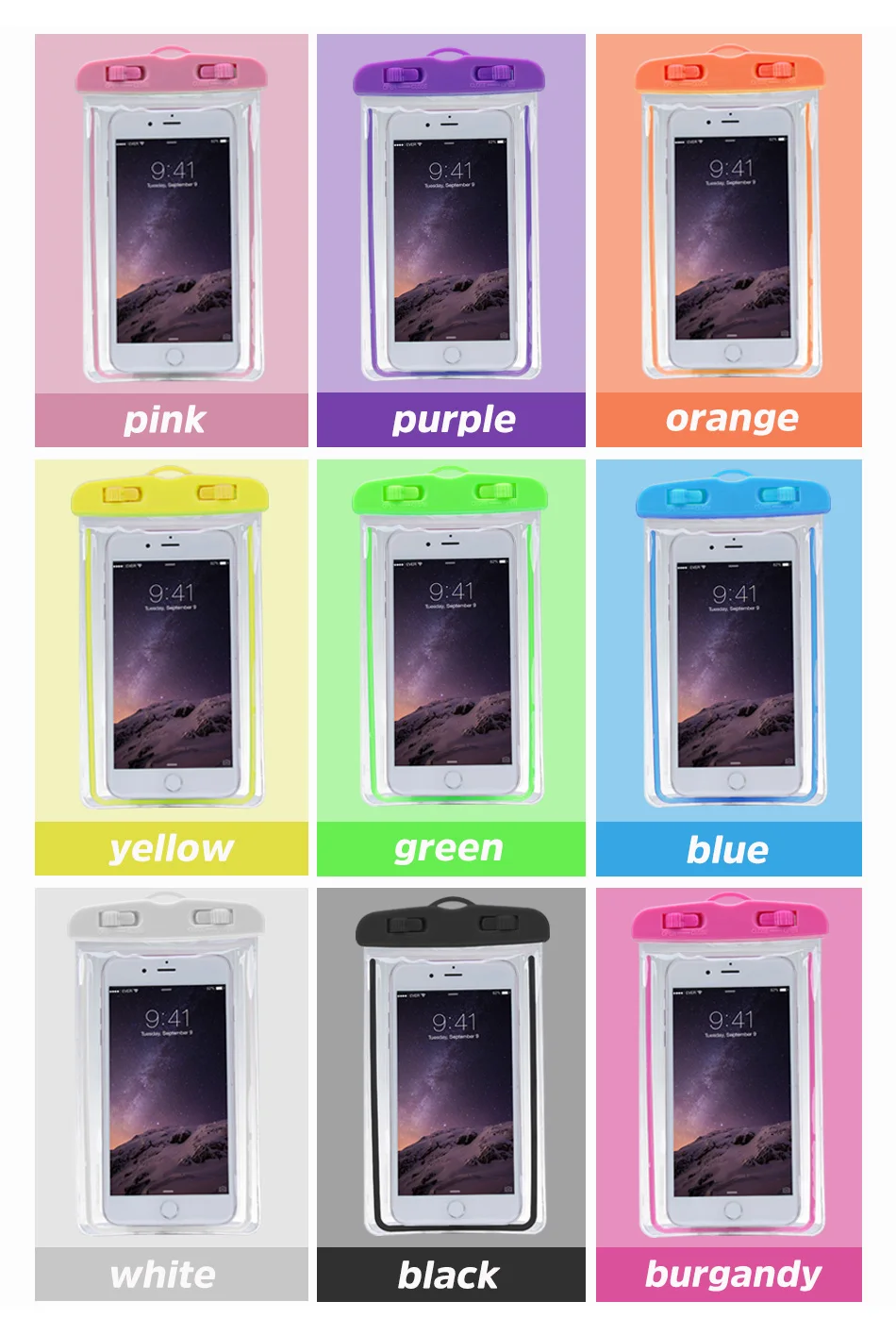 Чехол KISS, водонепроницаемый чехол для телефона, для samsung Galaxy S10 S9 Plus, светящийся подводный чехол, чехол для iPhone X XS Max XR, Летний чехол
