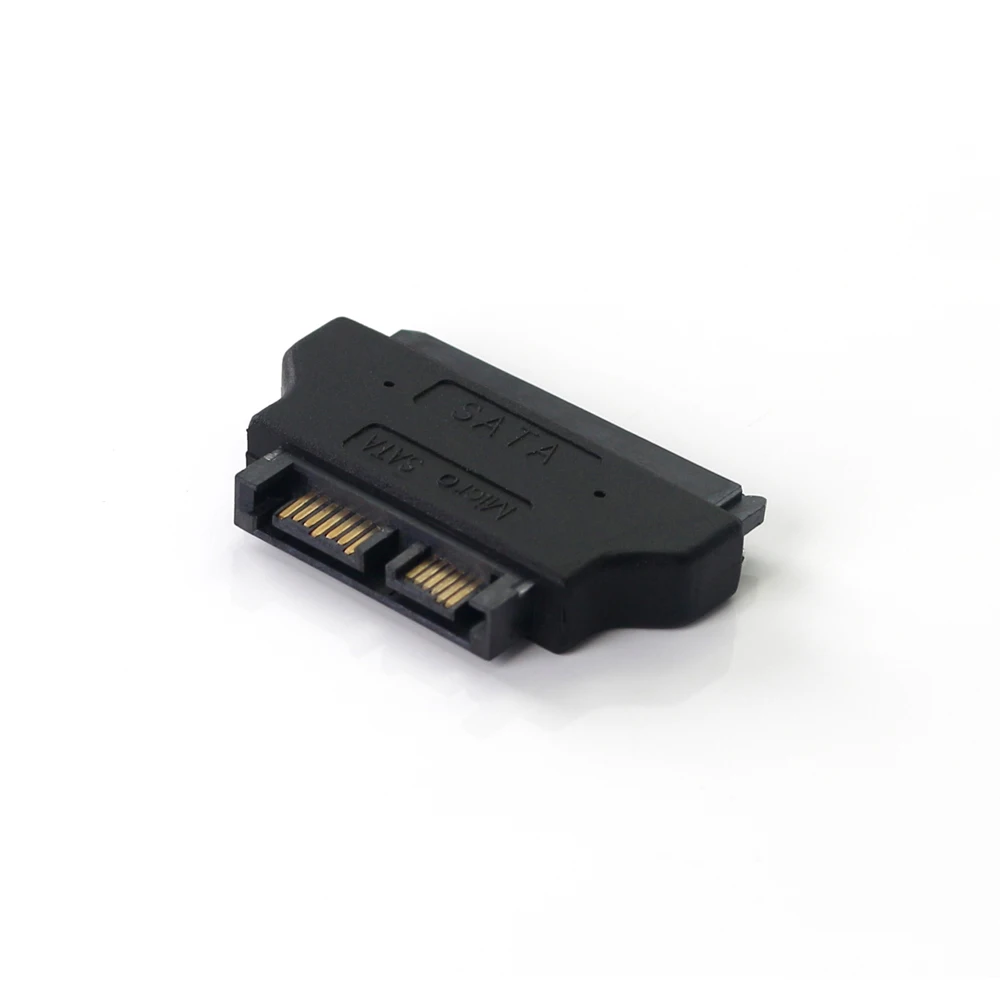 ULT-Best SATA Adapter 7+15 22P Female to Slim 7+6 13P Male Connector Converter Black | Компьютеры и офис