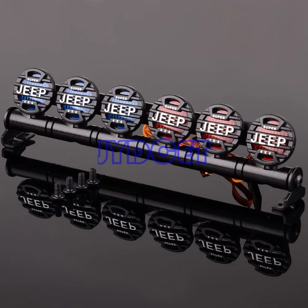 152 мм Многофункциональный светодиодный светильник бар JEEP для RC Crawler Traxxas 90046 TRX4 D90