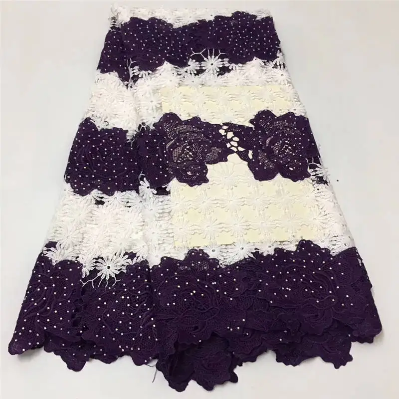 Персиковая африканская швейцарская вуаль кружевная Высококачественная