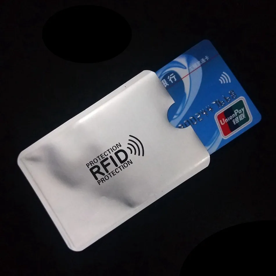 6 2 шт., анти-Rfid, кредитный держатель для карт, банк, Id карта, сумка, Обложка, держатель, идентификационный защитный чехол, портативный держатель для визиток - Цвет: 6