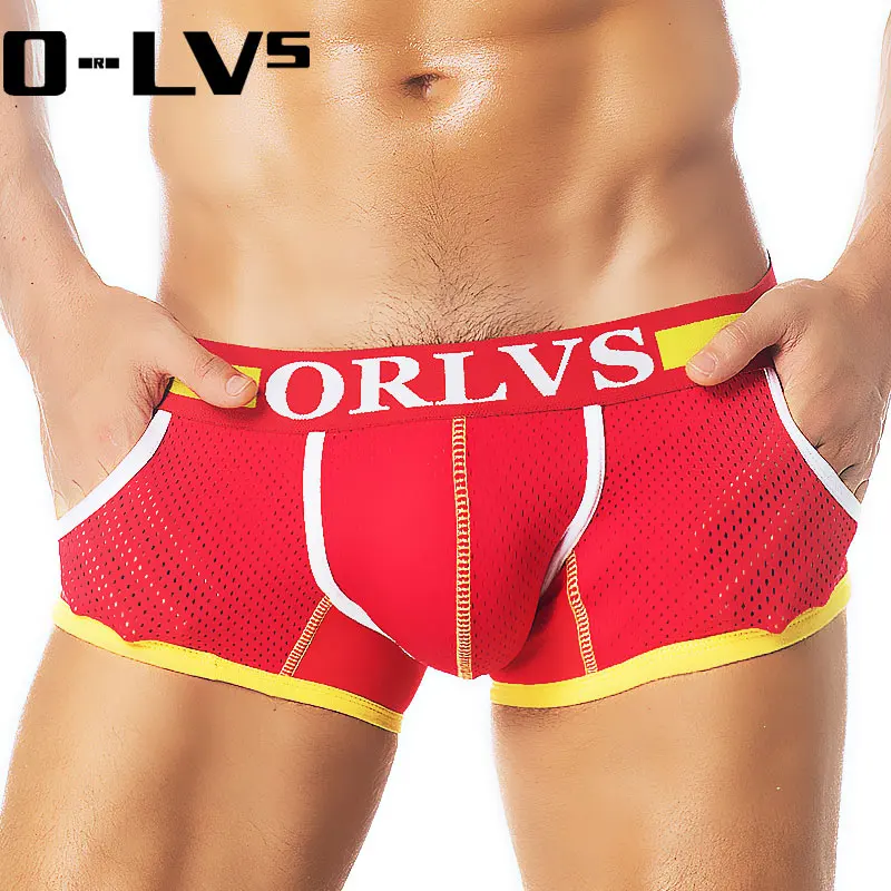 Мужские боксеры C фирменное нижнее белье для мужчин s сексуальные Cueca Сетчатое