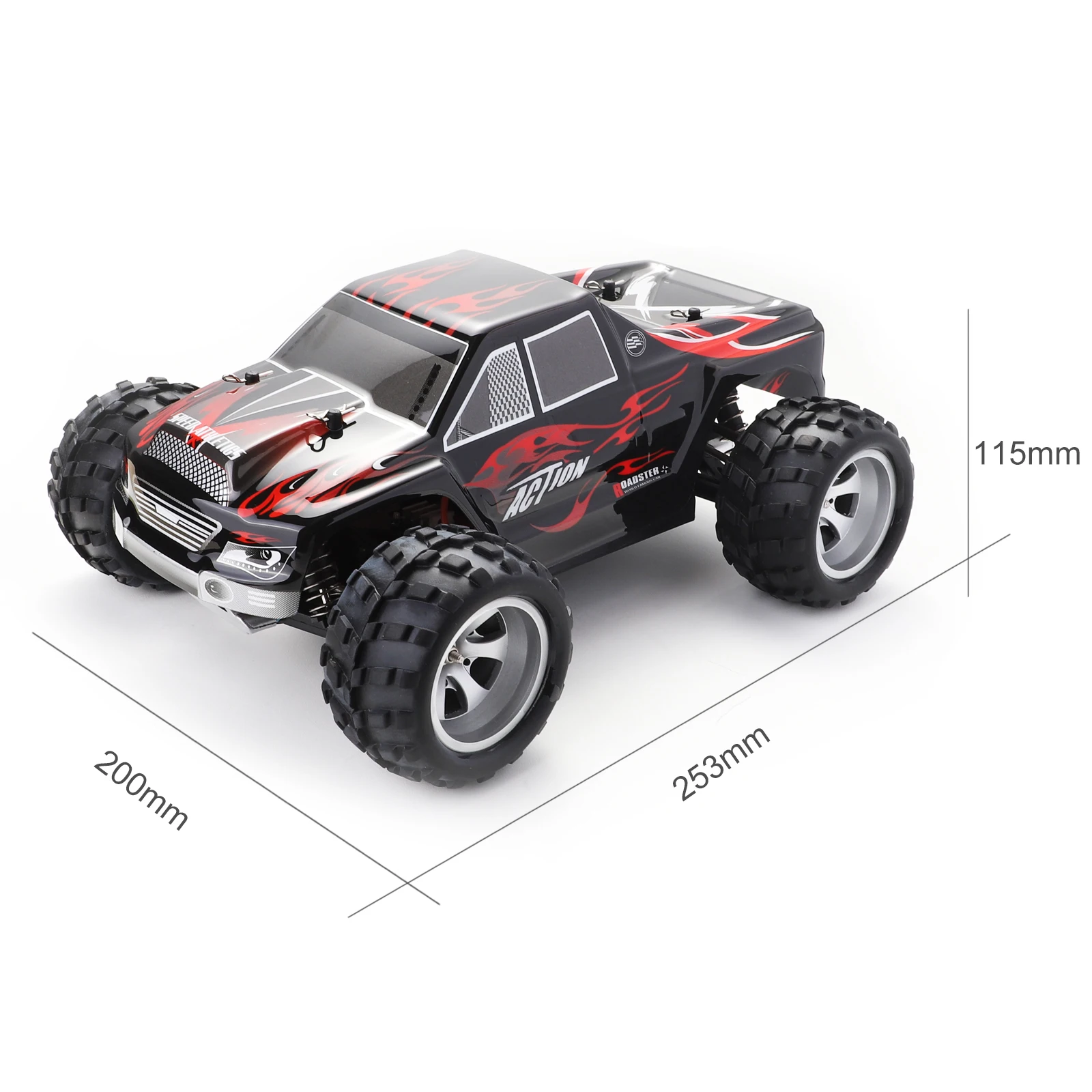 A979 1/18 Racing car Off Road Race Car 2.4GHz 4WD Remote Control High Speed Truck Buggy toy | Игрушки и хобби