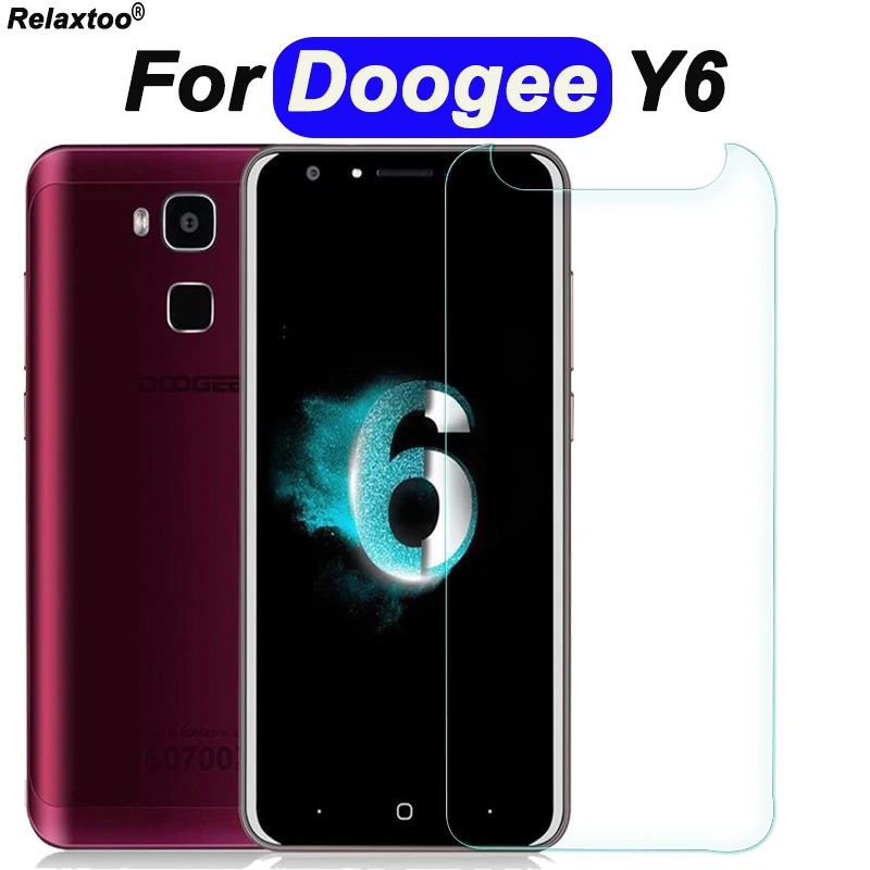 Для doogee y6 стекло Защитное для экрана протектор 9h закаленное Защита 2.5d защитная