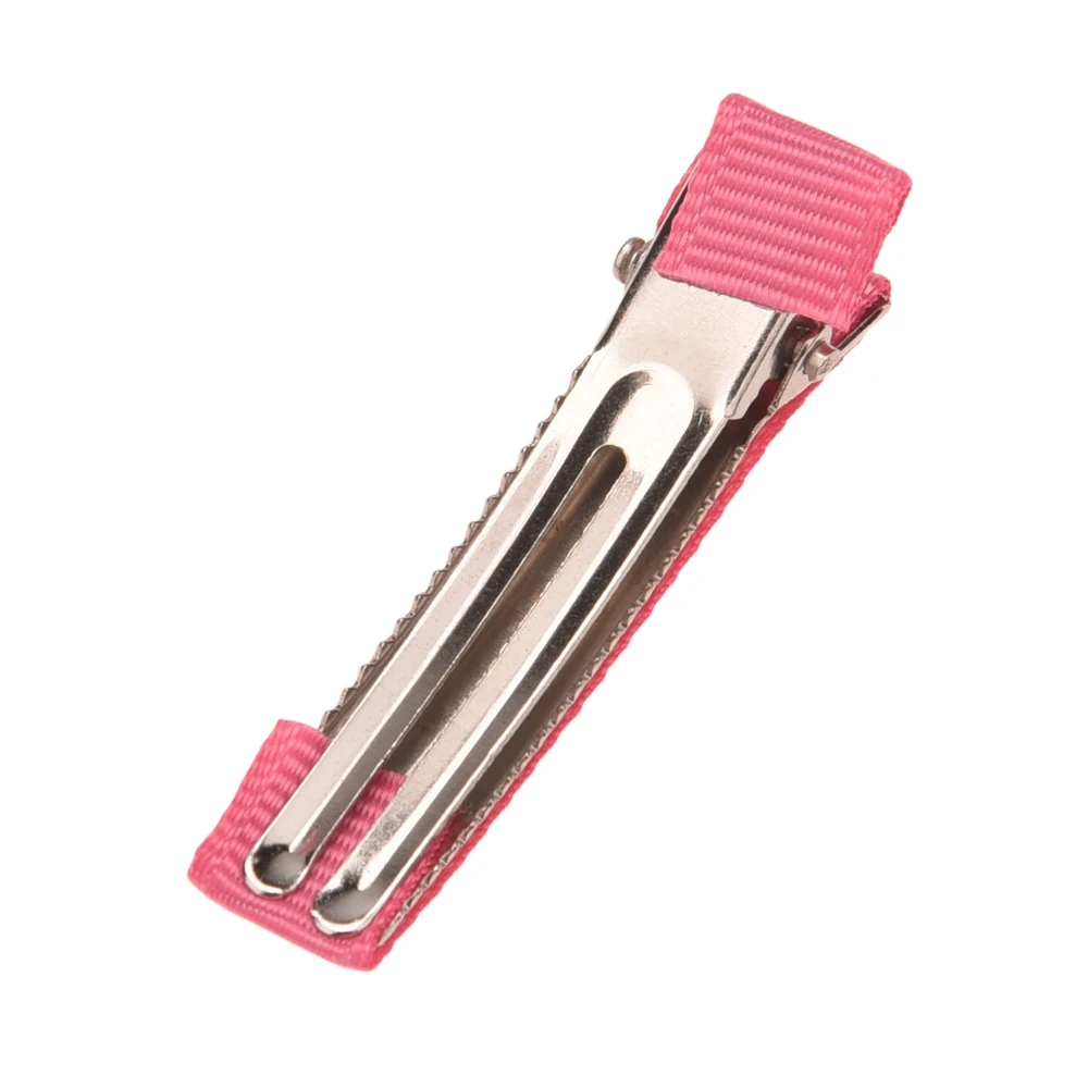 Hot Pink 15 шт. корсажная лента 4,5 см заколка для волос заколка с бантиком модные заколки для волос аксессуары для волос заколка для волос в форме цветка бант для волос - Цвет: Hot Pink