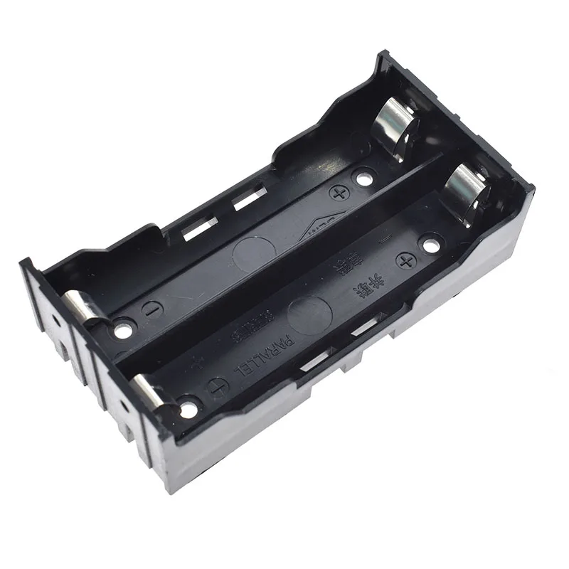 2 Port 1X 2X 3X 4X пластиковый чехол-держатель для аккумулятора для 18650 аккумуляторной батареи 1 2 3 4 слота контейнер с проводом свинцовая шпилька - Цвет: 2 Port