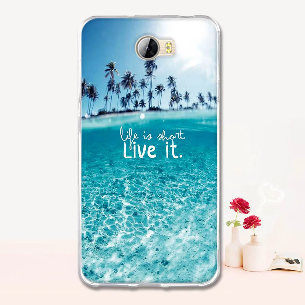 Чехол для Huawei Honor 5A чехол из мягкого силикона ТПУ Y5 II 2 с рисунком в виде LYO-L21 |