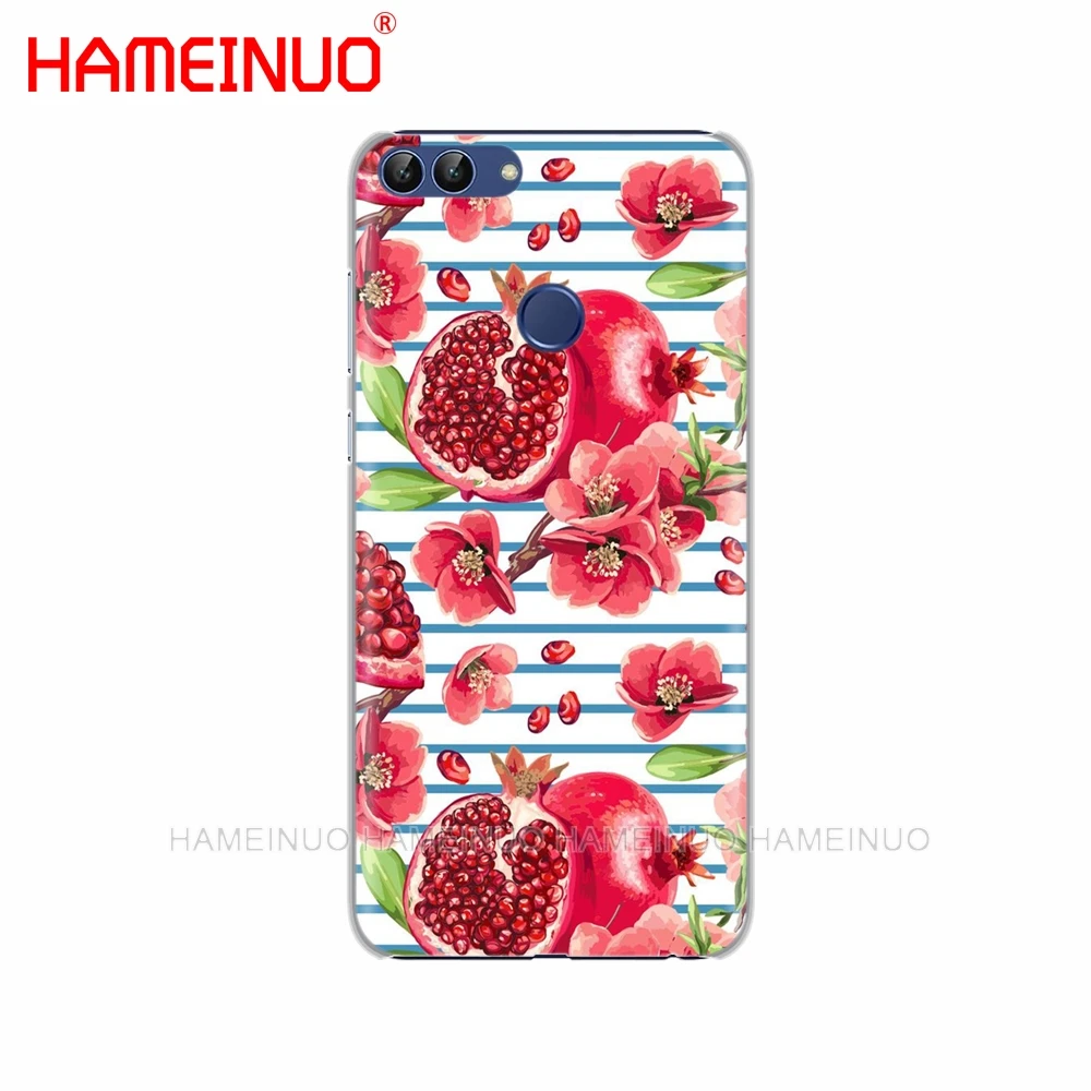 HAMEINUO Летний чехол для сотового телефона с принтом фруктов и надписью I love huawei Honor 7C