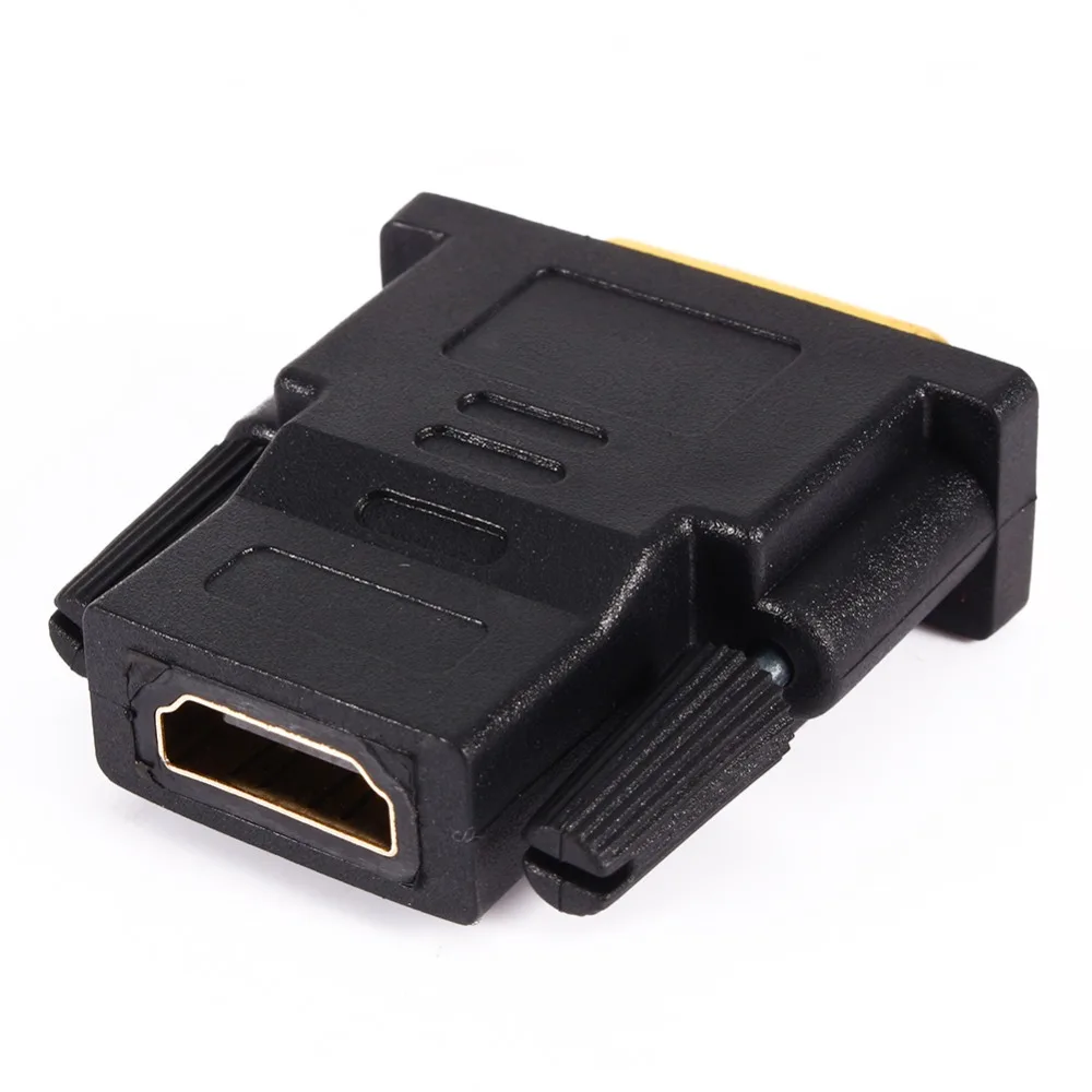 Конвертер DVI 24 + 1 в HDMI совместимый преобразователь переходник мама папа для HD ТВ
