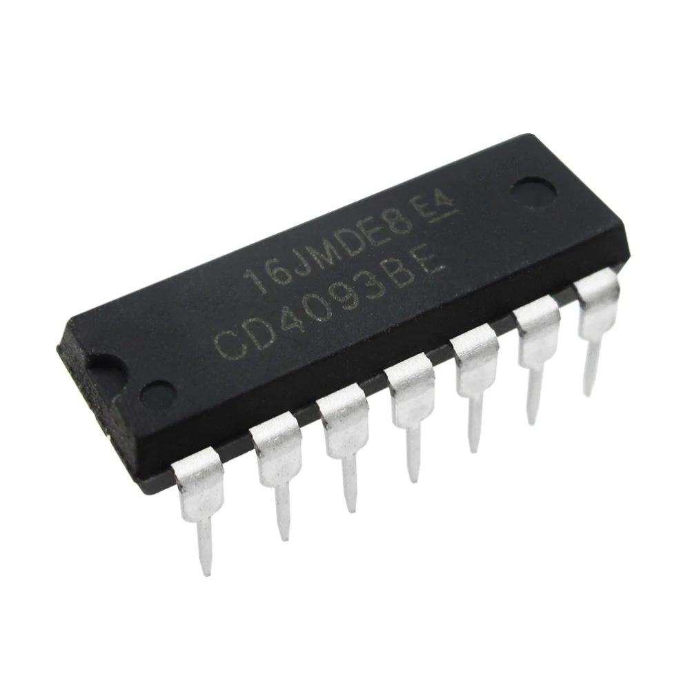 HAILANGNIAO 10 шт./лот CD4093BE CD4093 4093BE 4093 DIP14 | Компьютеры и офис