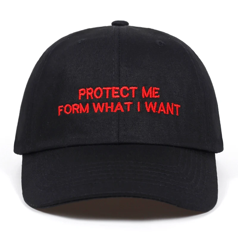 Высокое Качество Бренд защитите меня форма что я хочу Snapback кепка хлопок