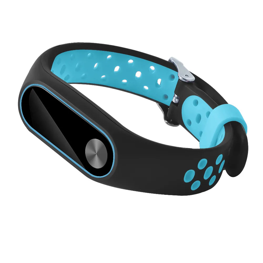 Легкий вентилируемый TPE ремешок на запястье браслет ForXiao mi Band 2 браслет умные аксессуары для спорта