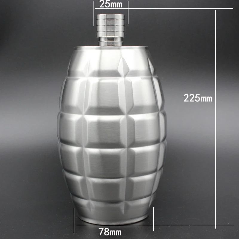Ygc dl64 64 унц. нержавеющая сталь llandmines Sharp плоская фляжка|flask|flask hip |