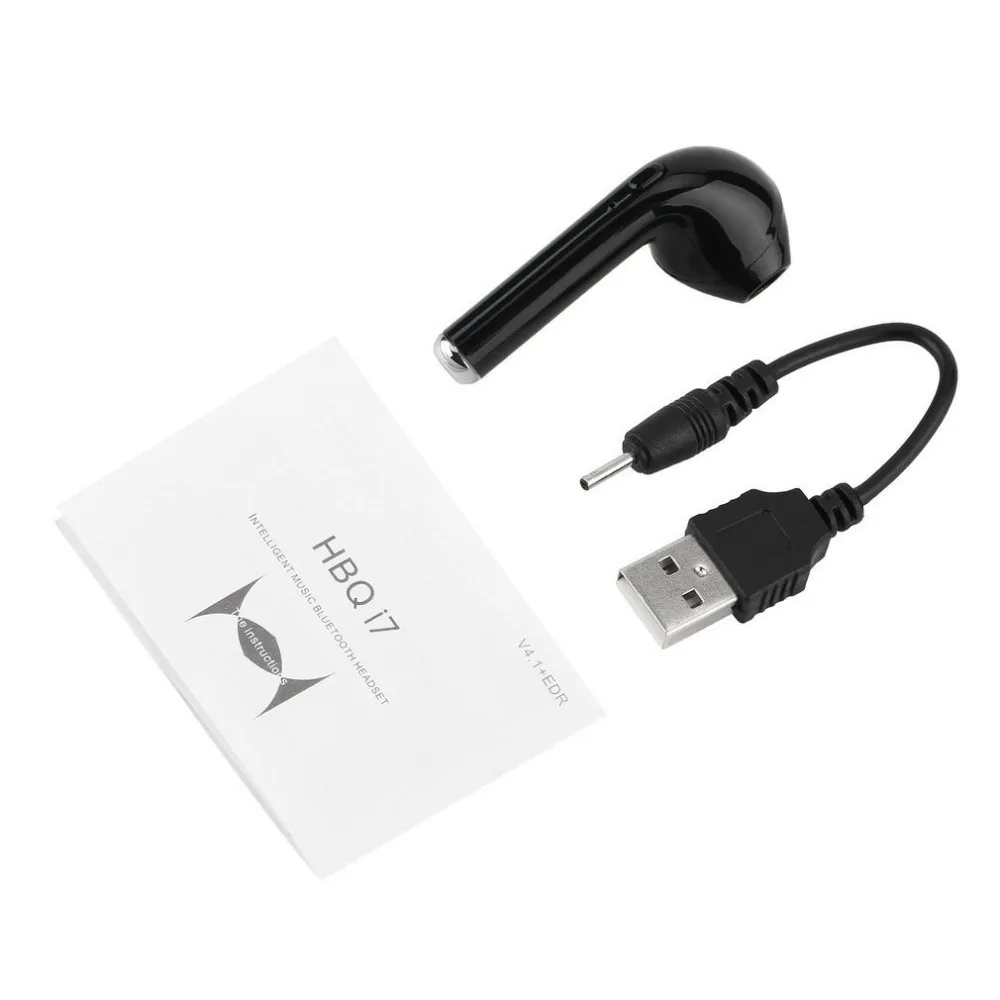 Беспроводные Bluetooth наушники i7 In EarEarbuds водонепроницаемые с микрофоном для iPhone samsung