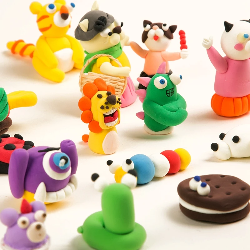 Robud ультра легкая глина Пластилин Нетоксичная красочная ручной работы грязь 6