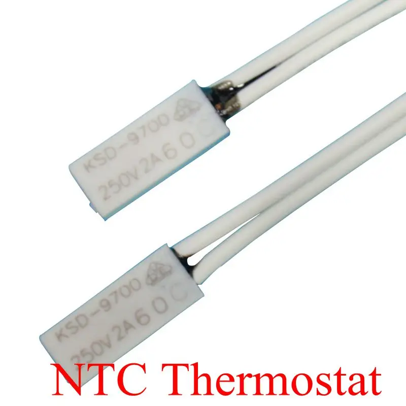 Термостат KSD9700/TB02 40C 150C 45C 50C 55C 60C 15*5 4*2 4 биметаллический дисковый переключатель