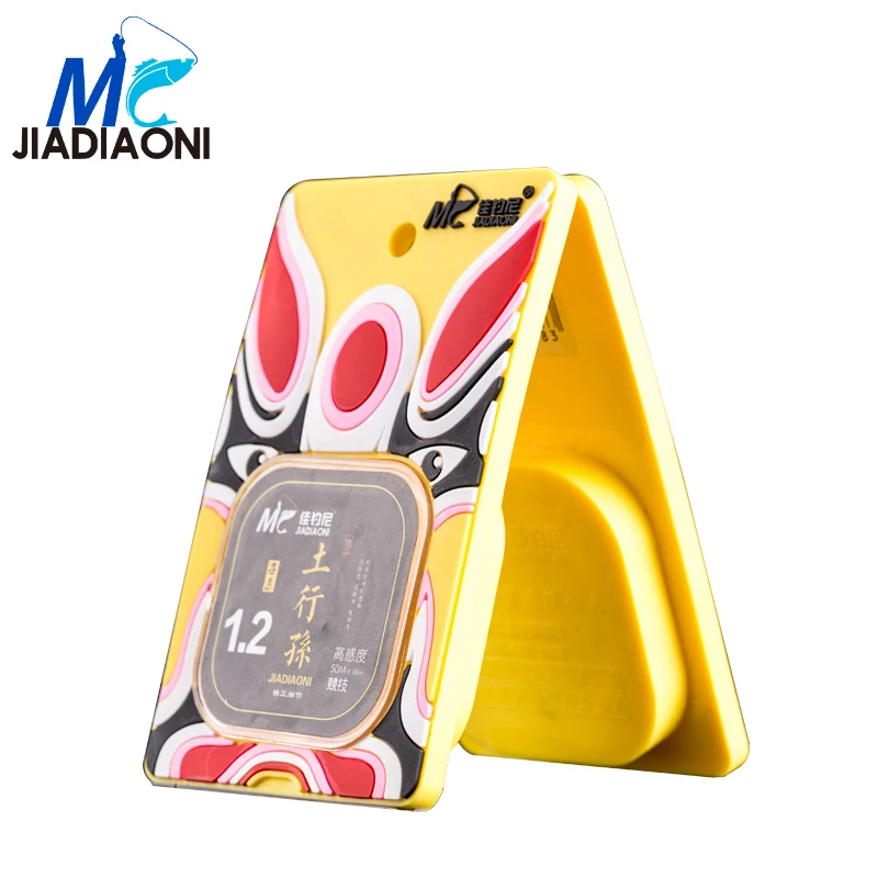 JIADIAONI 50 м 0 074-0 342 мм 100% нейлон фторуглеродный прозрачный Плетеный рыболовный LineCarp