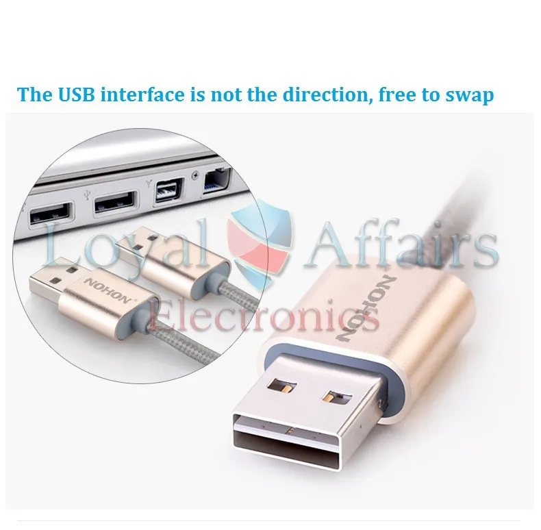 Nohon N светодиодный 8-контактный USB кабель 1 м кабель для зарядки и синхронизации данных металлический плетеный провод для Lightning iPhone X 8 7 6s 6 plus 5 5S iPad