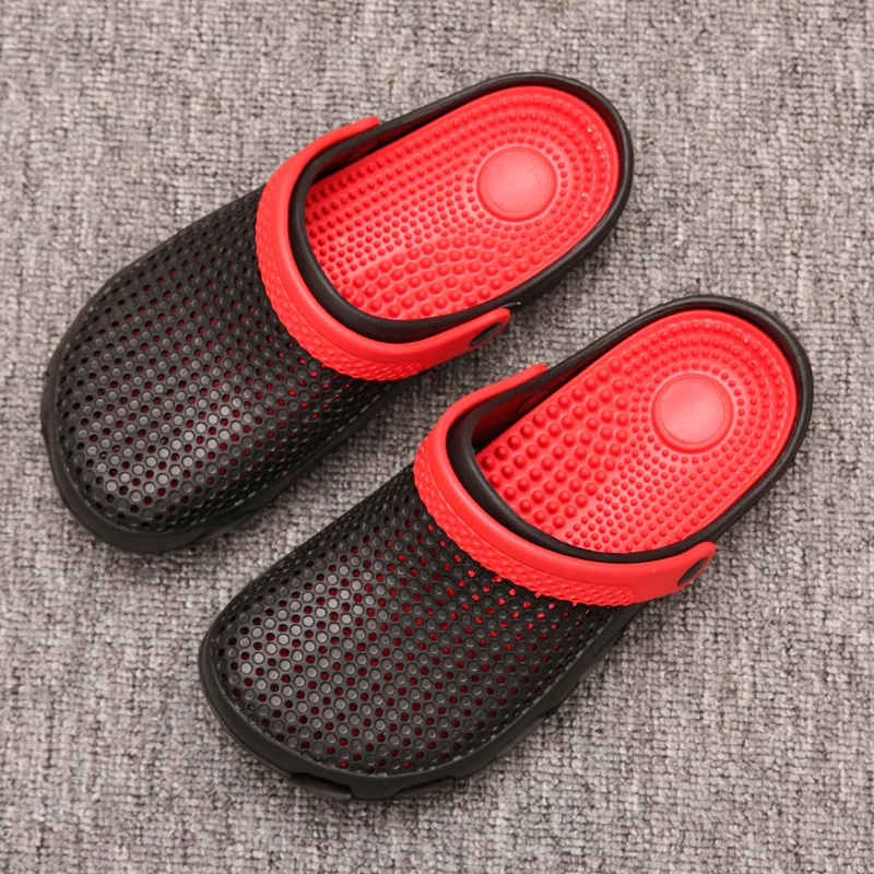 Модные мужские сандалии трендовые Летние повседневные пляжные шлепанцы