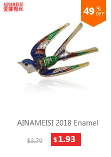 AINAMEISI, винтажные хрустальные броши Колибри для женщин, животное, птица, красочная брошь из горного хрусталя, булавки, модные вечерние ювелирные изделия, подарки