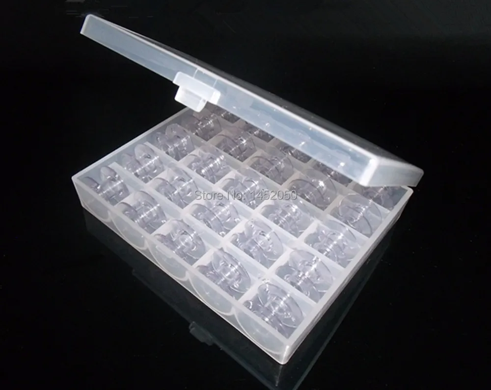 Нитки для вышивальной машины светится в темноте ярдов + 25 шт. пластиковых пустых