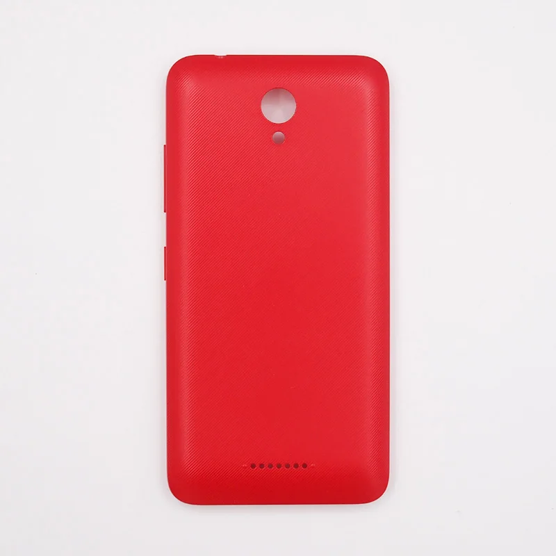 Красный BaanSam Новая задняя крышка батареи для lenovo A1010 A2016 Корпус чехол с кнопками громкости - Цвет: Красный