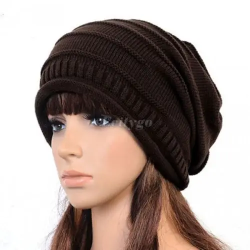 2017 зимняя женская шапка Skullies мужские шапки в стиле хип-хоп вязаная мешковатая