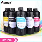 Aomya быстросохнущие 3D УФ светодиодные чернила для Epson R290 R330 R3000 UV планшетный принтер на деревоакрилстеклочехлы для телефоновметалл 500mlx6C