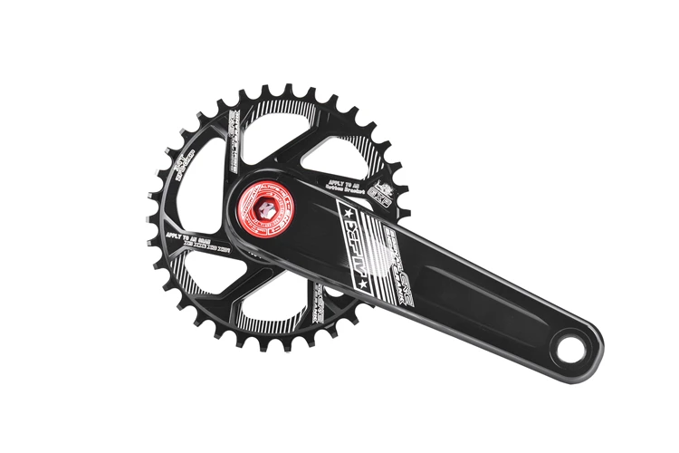BDSNAIL MTB горный велосипед Интегрированный полый Звездочка ЧПУ Сверхлегкий GXP кривошипно 104bcd диск положительные отрицательные зубы